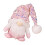 Sparkling Hat Pink Dwarfs, Soft Embroidered Christmas-1 1