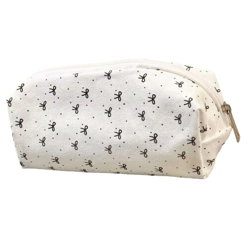 Pencil Case Pencil Bag Pen Case Makeup Bag Large Capacity-Bow