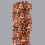Leopard Prints Shoe Laces 120cm Long Flat-Redbrownblack an 6