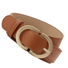 Girl Casual Belt AllMatching Waist Belt for Pants Jeans-camel