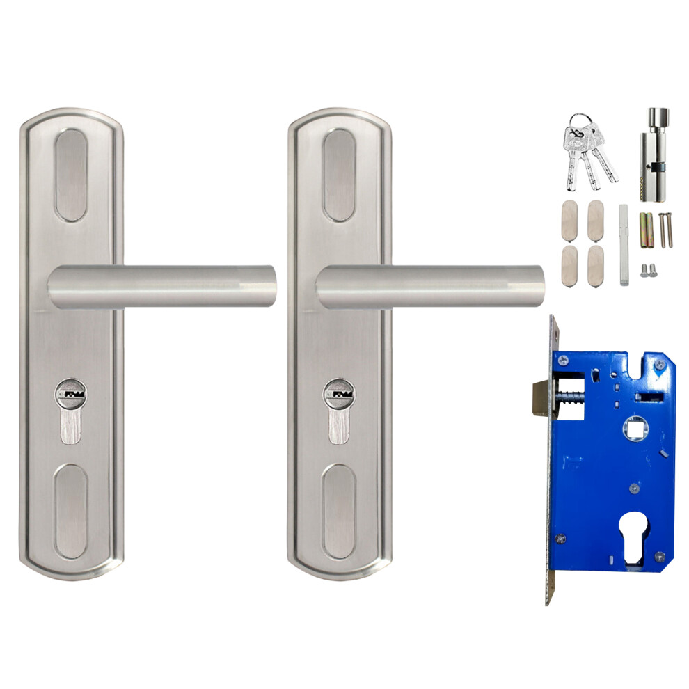 Antitheft Door Lock Stainless Steel Room-145 Real Copper Lock 7704000059749