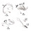 AAA Battery Eliminators Power Supply Adapter Cord-One for three 6