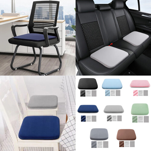 Comfortable Memory Foam Seats Support Cushions for-Black 2