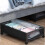 Living And Home 2 Pcs Under Bed Storage Containers with Wheels 2