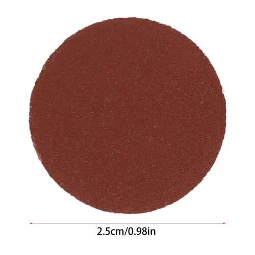 100Pcs 1inch/25mm Sanding Discs Pad Sandpapers for Drill 1