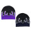 Flame Beanies  Flame Skull Cap Knit Beanies Hat Y2K-Green 4