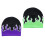 Flame Beanies  Flame Skull Cap Knit Beanies Hat Y2K-Green 5