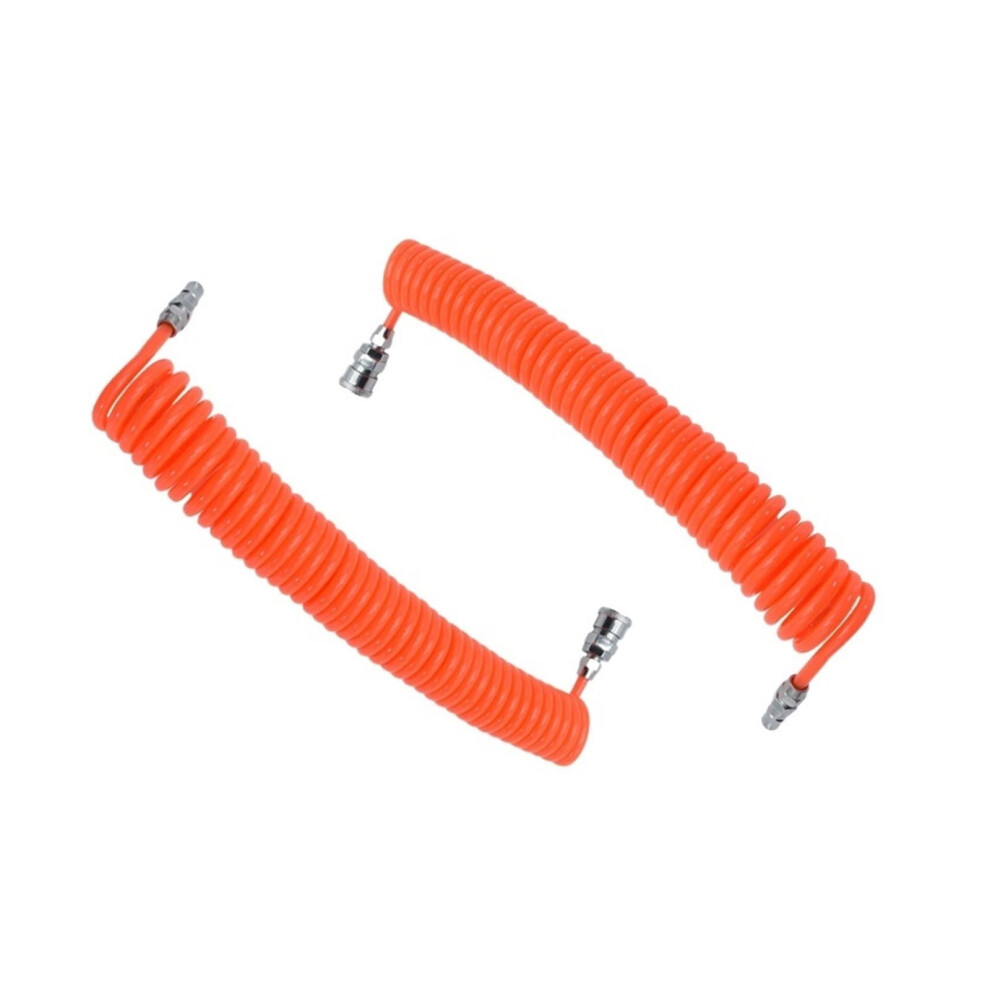 Hose For Compressor Air Tool 8Mm 10Mm 12Mm High-Pressure Pu Tube 6M 9M 12M Telescopic Spiral 8X5/12X8 Connectors 9067246411299