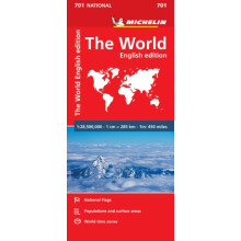 The World Michelin National Map 701 by Michelin Other Book