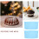 6 silikon backformen muffinförmchen kuchenformen 10