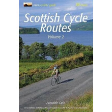 Scottish Cycle Routes Volume 2 by Alasdair Cain Paperback Book