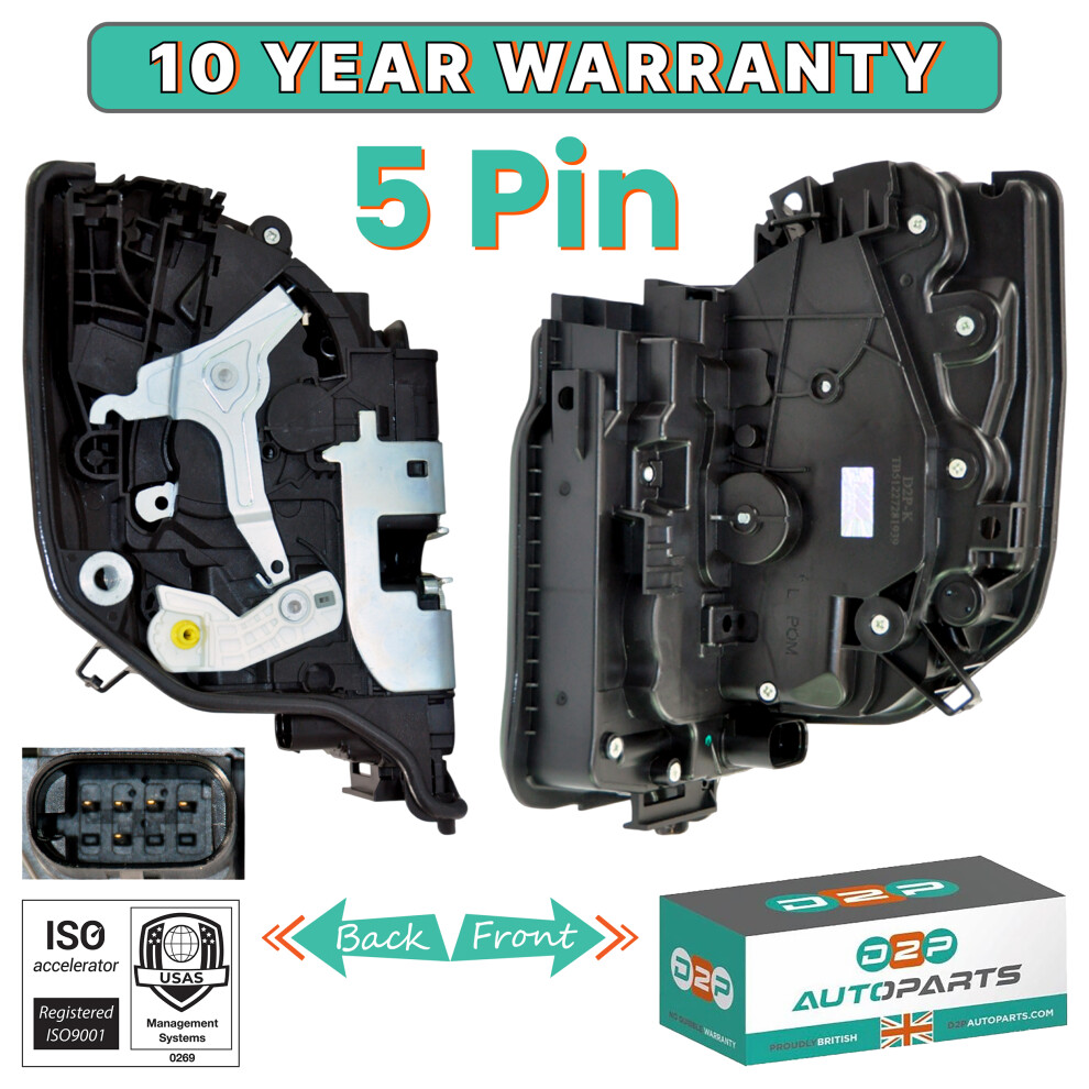 FOR Mini F54 F55 F56 F57 F60 Cooper/One/JCW Rear LH Door Lock Mechanism 7281939 - Image 7