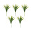 Pack of 2 Artificial Orchids Grass Stems Realistic Plastic-B 5 1