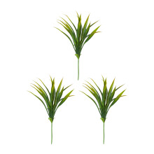 Pack Of 2 Realistic Artificial Orchids Grass Stems Elegant-B 3