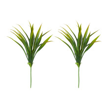 Plastic Artificial Orchids Grass Stems Realistic Plant-B 2