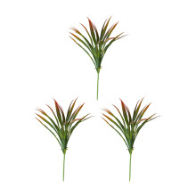 Pack Of 2 Realistic Artificial Orchids Grass Stems Elegant-C 3