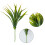Pack Of 2 Realistic Artificial Orchids Grass Stems Elegant-C 3 6