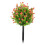 Realistic Faux Eucalyptuses Leaves Ground Stake Practical-Red 1