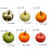 12 Permanent Spume Vegetable Decorations Fall Harvest 3
