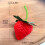 10 Artificial Strawberry Faux Fruit Lightweight Decorative 4