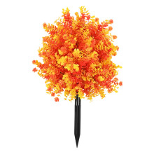 Artificial Eucalyptuses Plant Stake Weather Proof-All orange