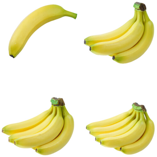Künstliche Banane, realistisches Obst-Modell,-B 1