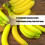 Modèle de fruit de banane de simulation de banane artificielle-D 3