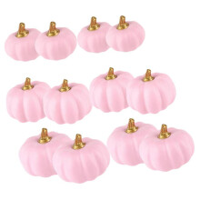 Ensemble de 12 accessoires de citrouilles décoratives en mousse,