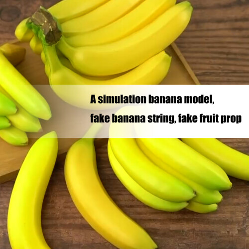 Simulation Banana Fruit Decoration Educational Fruit Toy for-B 2