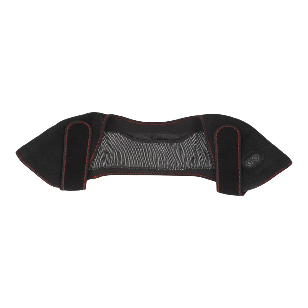 Electric Heated Shoulder Wrap with Vibration Massage, USB Rechargeable