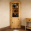 Vida Designs Corona Rustic 1 Door Corner Bookcase Display Unit 1