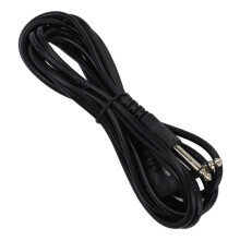 3M Kupfer-Gitarrenton-Kabel, Stecker gerade & Winkel, Schwarz