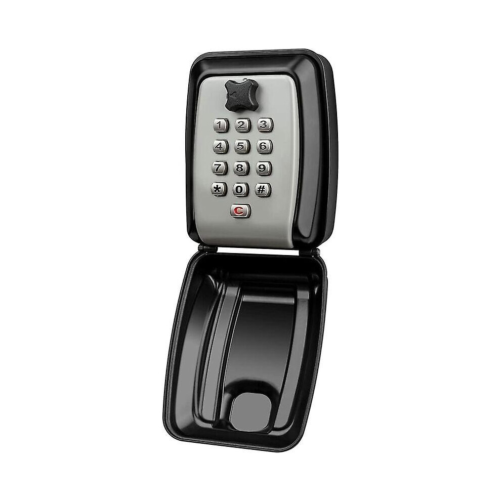 Kikidex (As Show, One Size) Waterproof Key Safe Wall Mounted Key Safe Outdoor Key Safe Key Safe Wall Mounted Key Safe - Share Access To Your Keys Securely