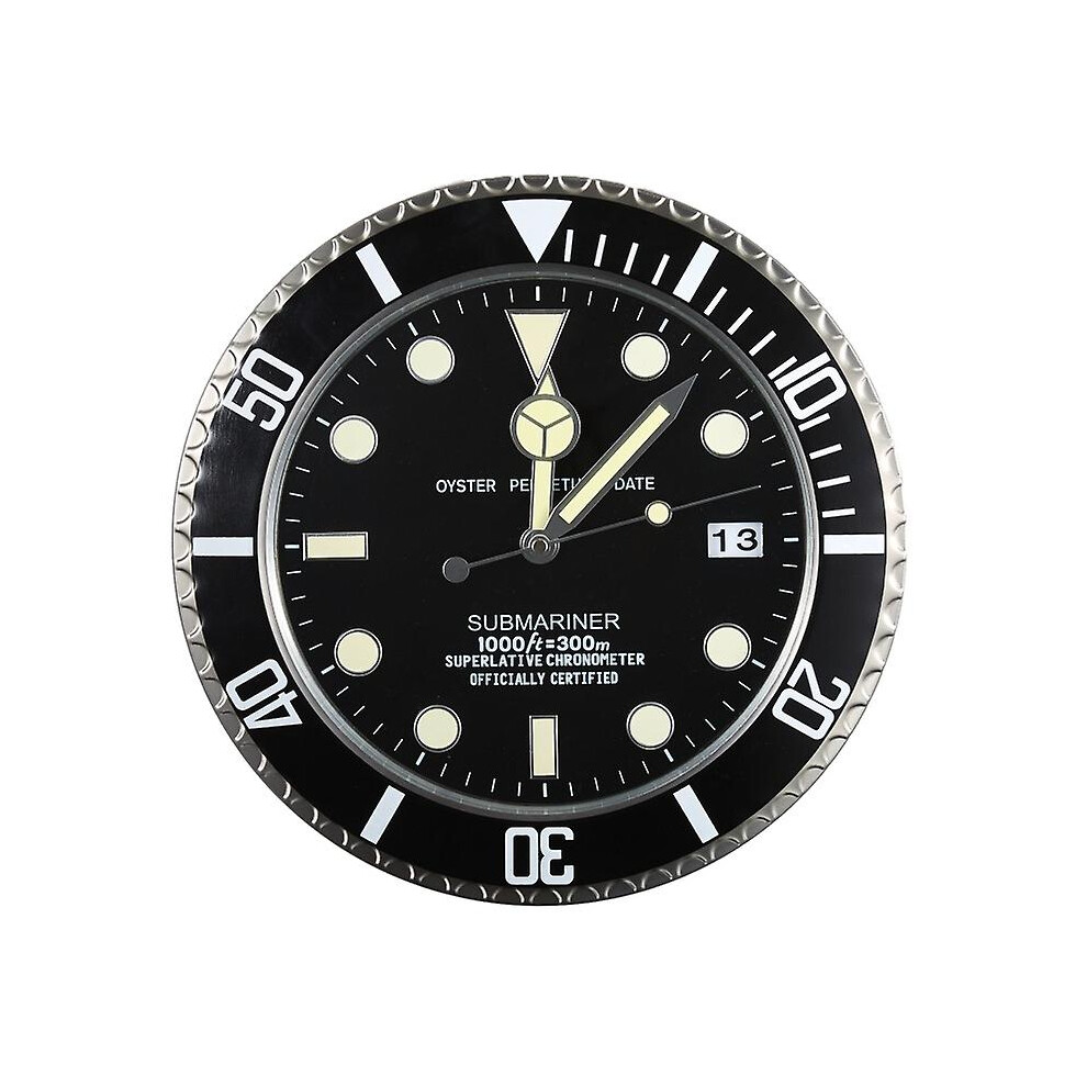Kikidex (As Show, One Size) Inch Digital Calendar Clock With Date And Time, Alzheimer's Clock For Parents, Black21.5172.4cm
