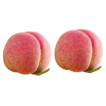 2Pieces Realistic Faux Peach Fruits Simulation Peach-Pingtao
