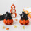 Halloween Jacks o Lanterns Light Up Pumpkin Decorations,Lighted 6