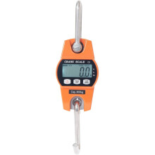 (As show, One size) Electronic Scale 300kg Hanging Hook Scale Dynamometer LCD Hook Weigher Industrial Weighing Weight 300kg/600lbs