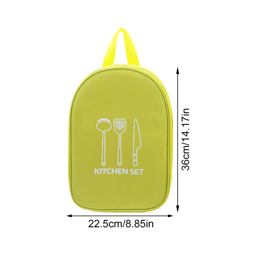 Multi Compartment Waterproof Camping Utensils-Dark Khaki 2