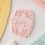 English Blessing Pattern Fondant Moulds-Merry Christmas E 7