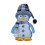 Handmade Blue Penguins Beautiful Christmas Decorations-penguin 1