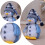 Handmade Blue Penguins Beautiful Christmas Decorations-penguin 5