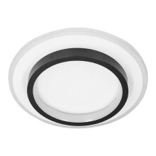 LED-Rund-Deckenleuchte 20 W 24 cm 85-265V Schwarz