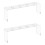 2PCS Acrylic Wine Bottle Shelf Set With Cork Storage Space 1