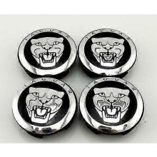 Set of 4 Wheel Center Caps HUB CAP Black 59mm for JAGUAR X TYPE XK XF XJ XJ8 XJ6