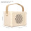 Altavoz Bluetooth retro 500mAh 130x90x73mm 12