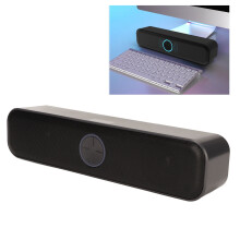RGB Stereo USB Speaker for PC & Gaming - 3D Sound & Noise Free