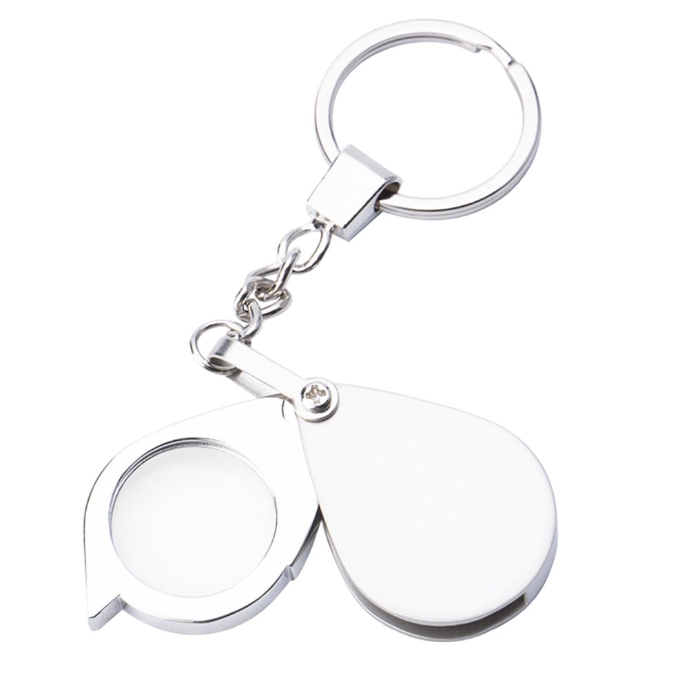 Light Pocket Magnifying Glass Handheld Magnifier For Seniors Reading Uv With Modes For Inspection And Work