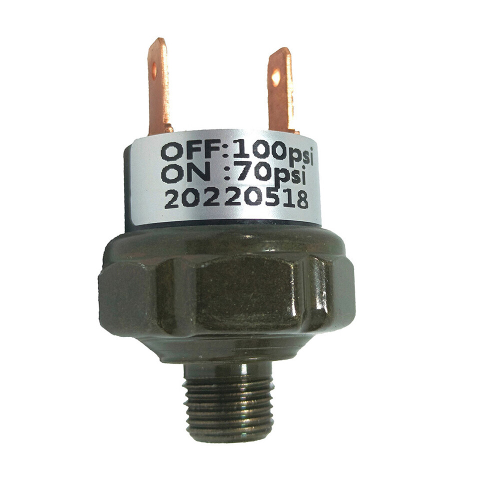 Air Pressure Switch 1/8'' Npt 70-100Psi Easy Install For Horns/Compressors 8761356547770