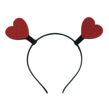 Funny Red Love Heart for Arrow Boppers Headband-Heart to heart