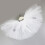 Stylish Pleated Mesh Detachable Collar Perfect For-White 5